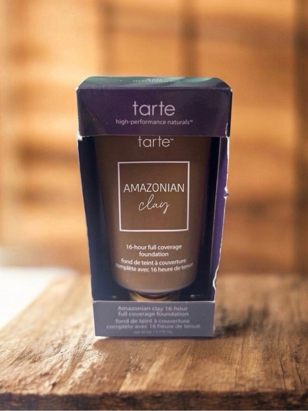 💎 Tarte Amazonian Clay Foundation | Rich Neutral
